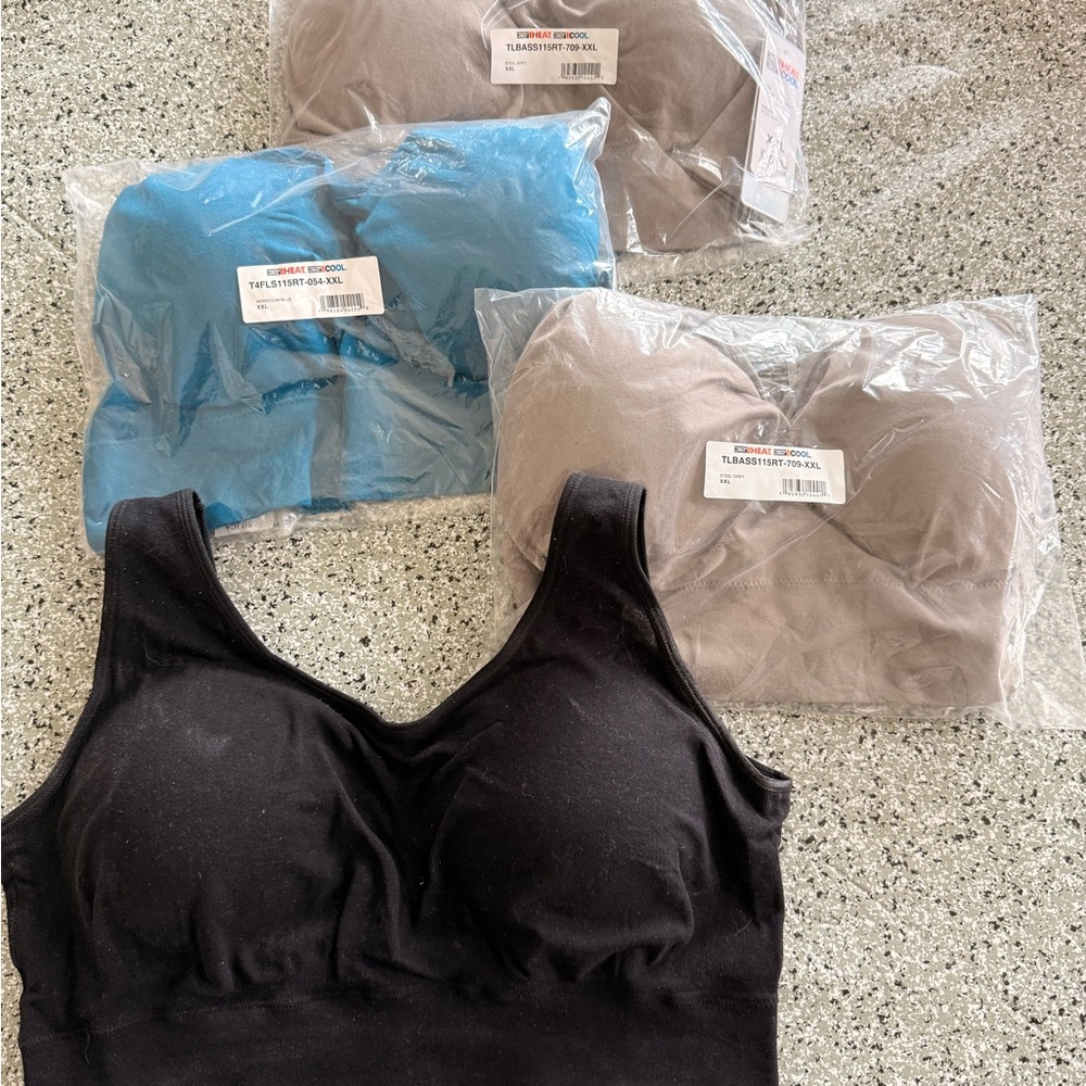 32 Degrees Black Comfort Bra Intimates & Sleepwear